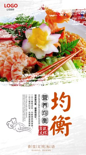 食堂文化展板展板