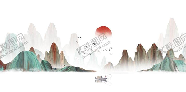 编号：34589001200343467181【酷图网】源文件下载-山水背景