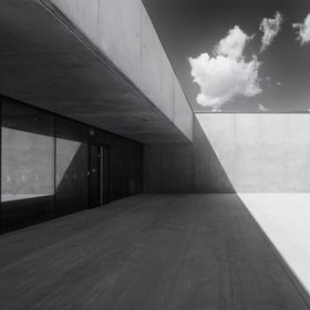 北欧现在简约立体空间建筑装饰画