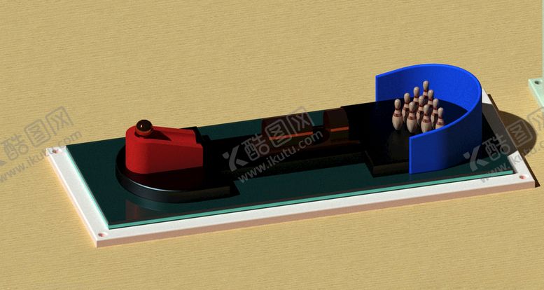 编号：63073009220707445576【酷图网】源文件下载-迷你保龄球