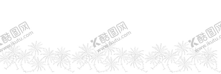 编号：39967309300358382714【酷图网】源文件下载-手绘男装椰树定位花