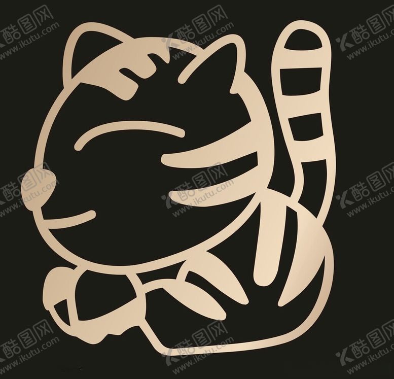 编号：50693312130317352532【酷图网】源文件下载-手绘卡通小猫