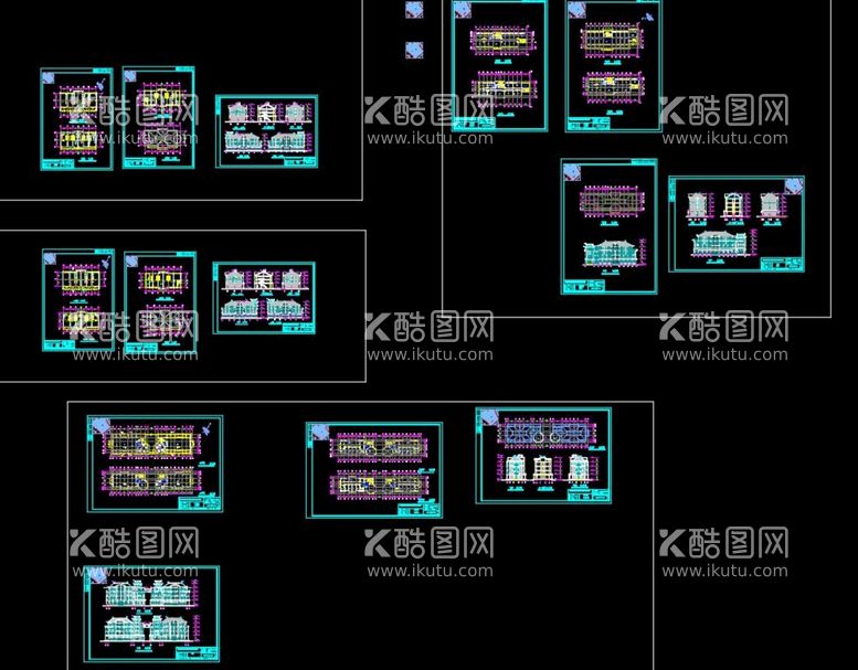 编号：47136512081932595236【酷图网】源文件下载-幼儿园全套施工图