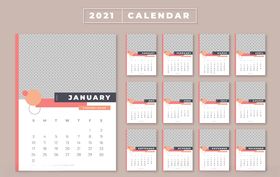 2021鲜花装饰日历