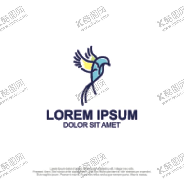 编号：85838310011058186790【酷图网】源文件下载-禽类LOGO标志
