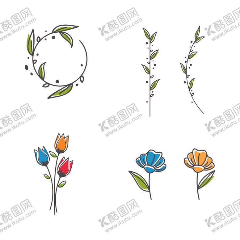 编号：62452705082322275177【酷图网】源文件下载-简约个性图标
