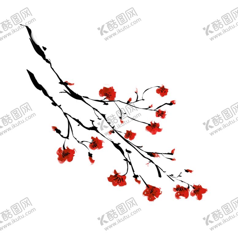 编号：99245809120323361264【酷图网】源文件下载-梅花树枝元素