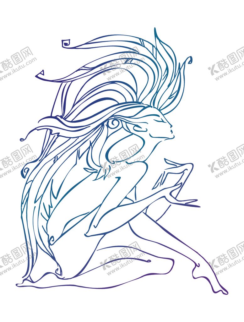 编号：40523607040549394530【酷图网】源文件下载-女性插画