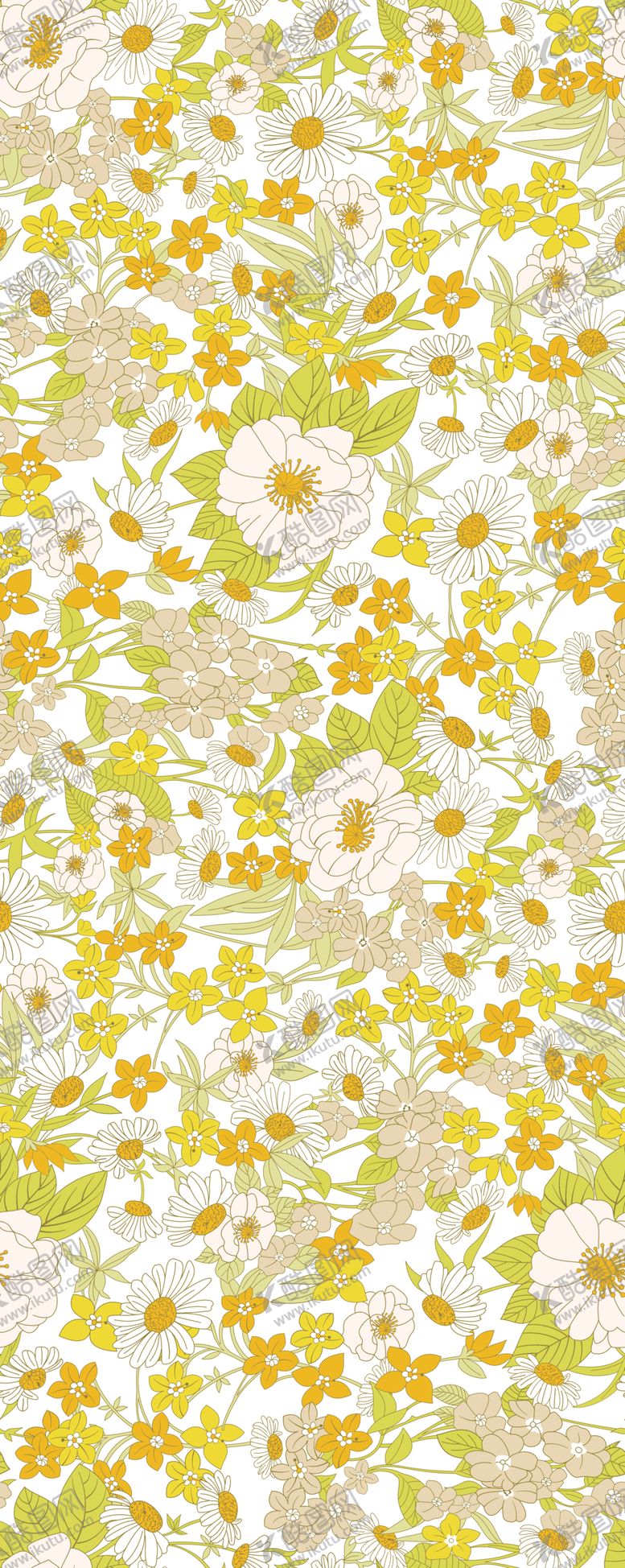 编号：34099009292303013047【酷图网】源文件下载-小花朵数码印花