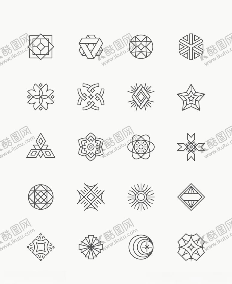编号：95970807032315166841【酷图网】源文件下载-几何图标