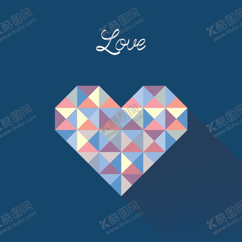 编号：42247610060611232628【酷图网】源文件下载-爱心标志