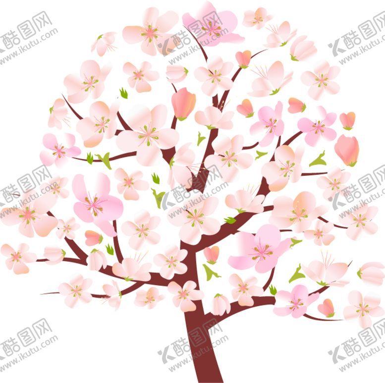 编号：83314805010727076009【酷图网】源文件下载-樱花装饰素材