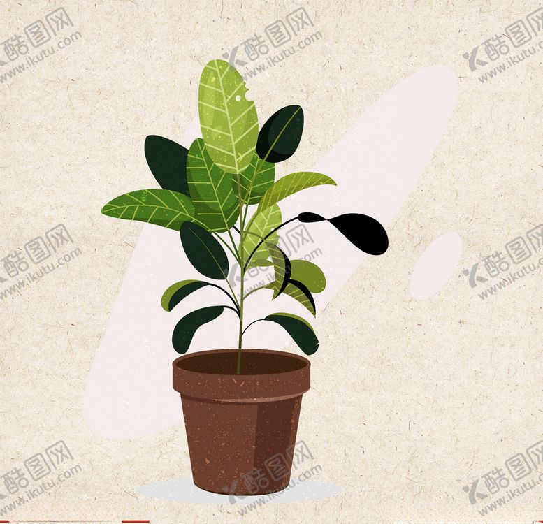 编号：58740507140958044217【酷图网】源文件下载-矢量动物矢量植物插画手绘