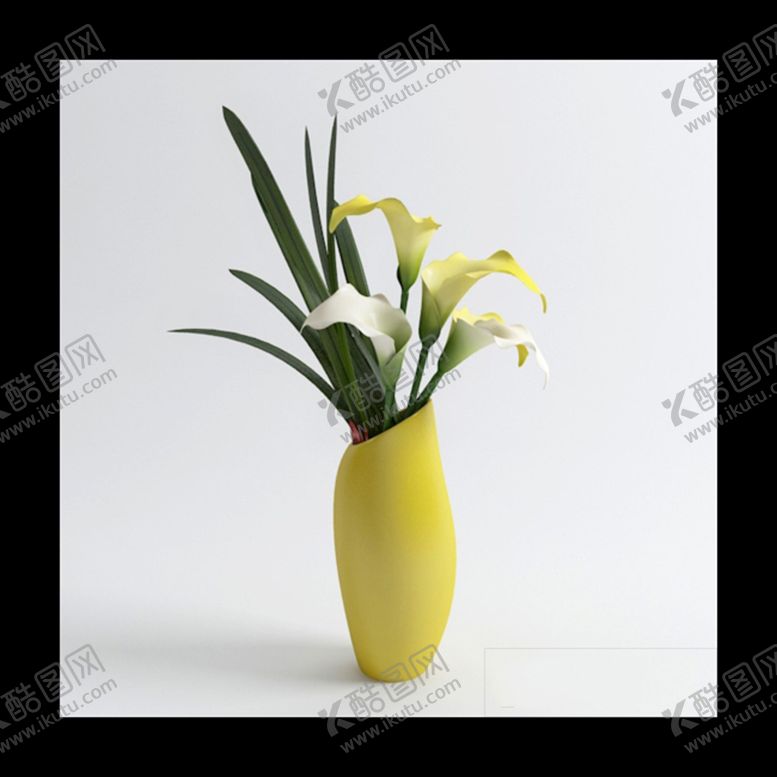 编号：75390201130804239810【酷图网】源文件下载-花瓶植物模型