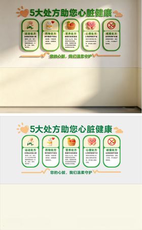 五大处方助您心脏康复