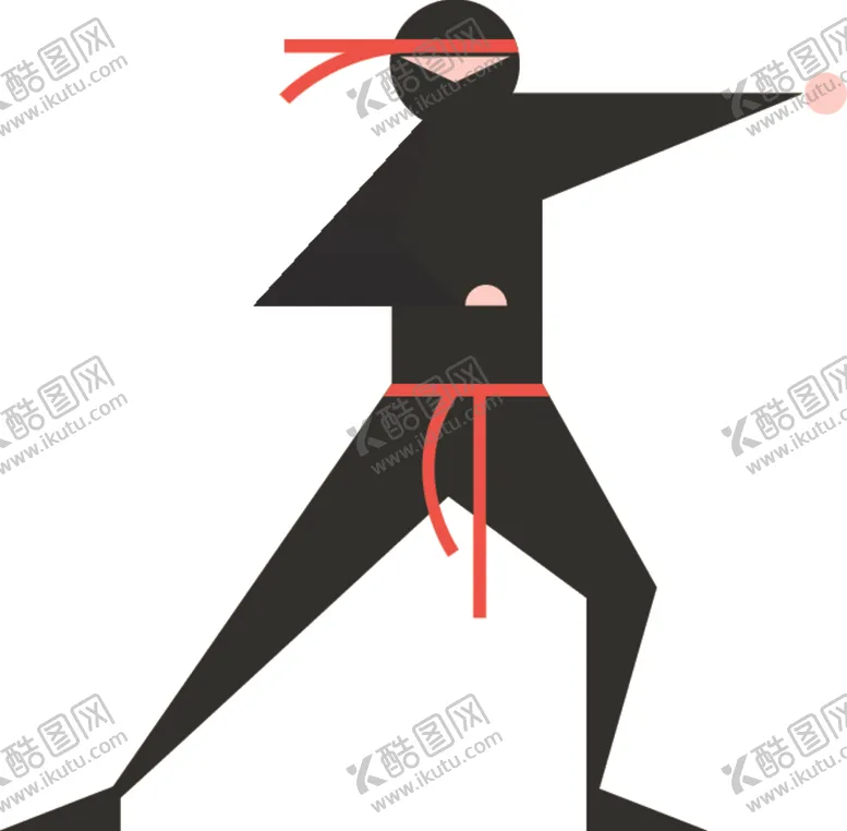 编号：45443204071156308232【酷图网】源文件下载-卡通忍者