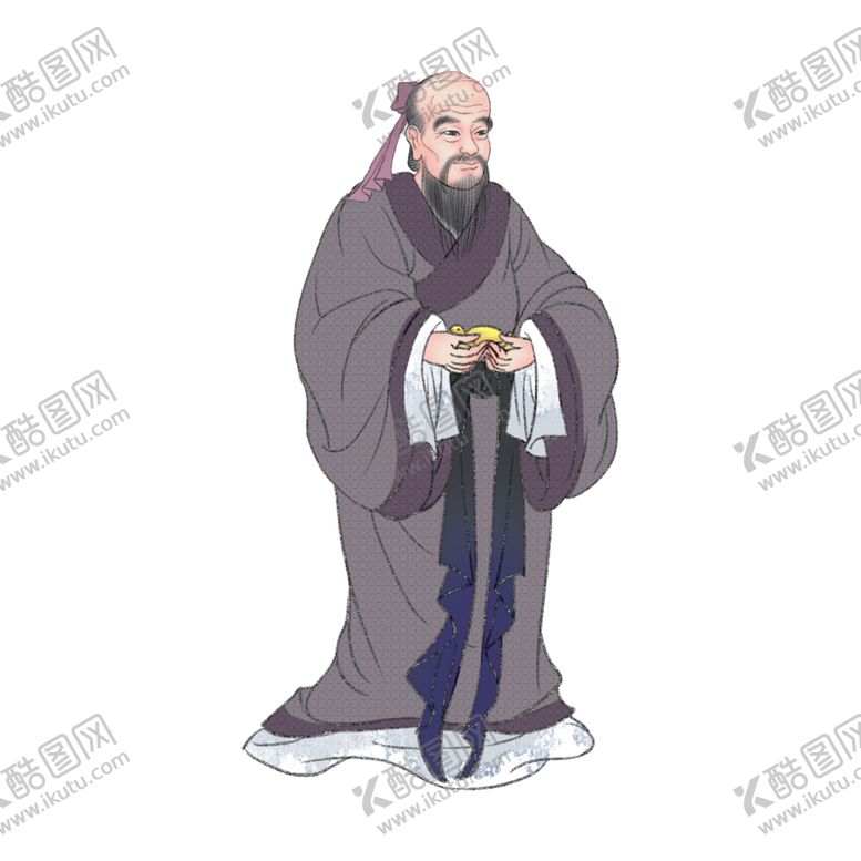 编号：42157909241022068579【酷图网】源文件下载-国学人物插画