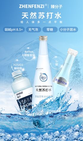 高端矿泉水海报