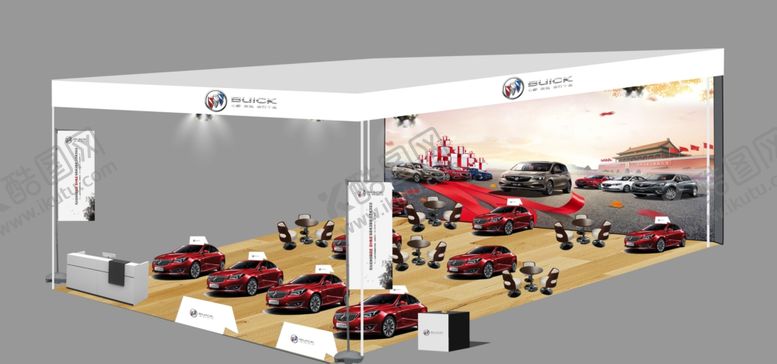 编号：78056409182332259292【酷图网】源文件下载-车展平面效果图