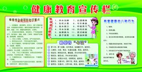春季健康教育宣传栏