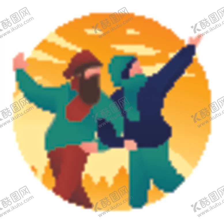 编号：81434605072326366155【酷图网】源文件下载-手绘人物插画