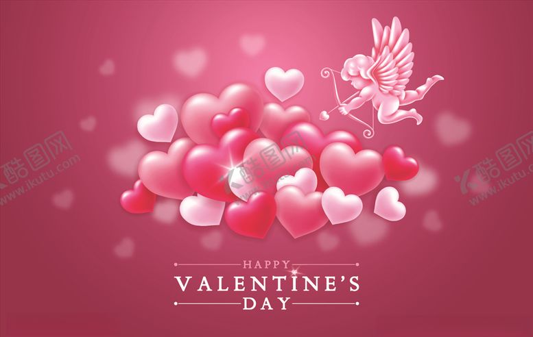 编号：59776510092328231376【酷图网】源文件下载-情人节海报