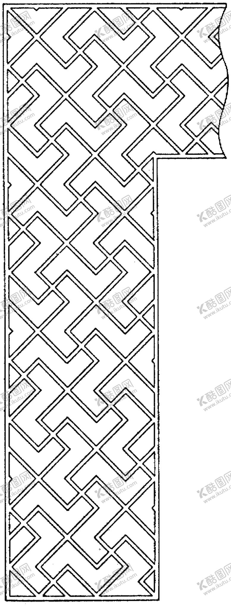 编号：57311005120724532551【酷图网】源文件下载-镂空花图案