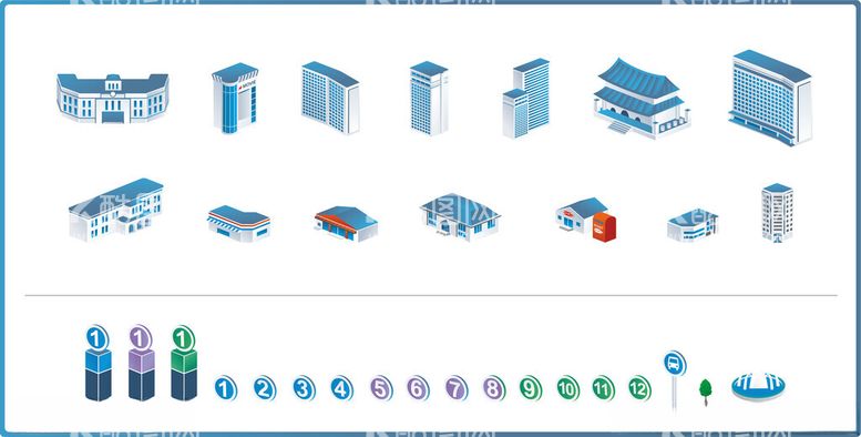 编号：44490202121007409878【酷图网】源文件下载-建筑元素