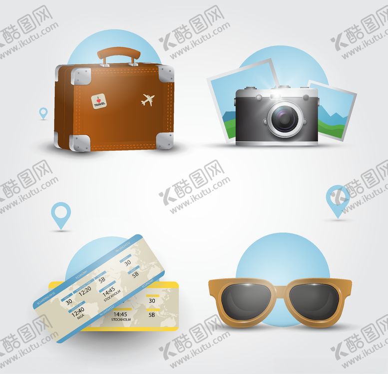 编号：48425109292213038035【酷图网】源文件下载-旅行元素