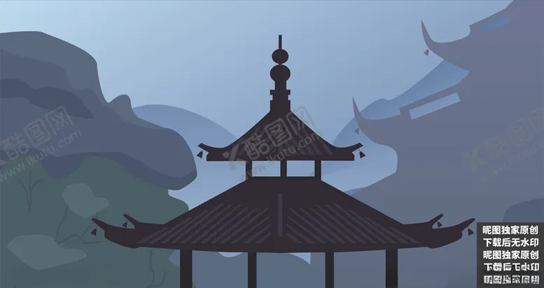 编号：79577904211908171186【酷图网】源文件下载-中式建筑
