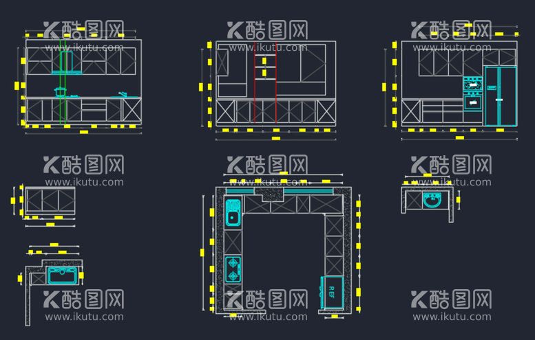 编号：96211812022243279023【酷图网】源文件下载-橱柜设计