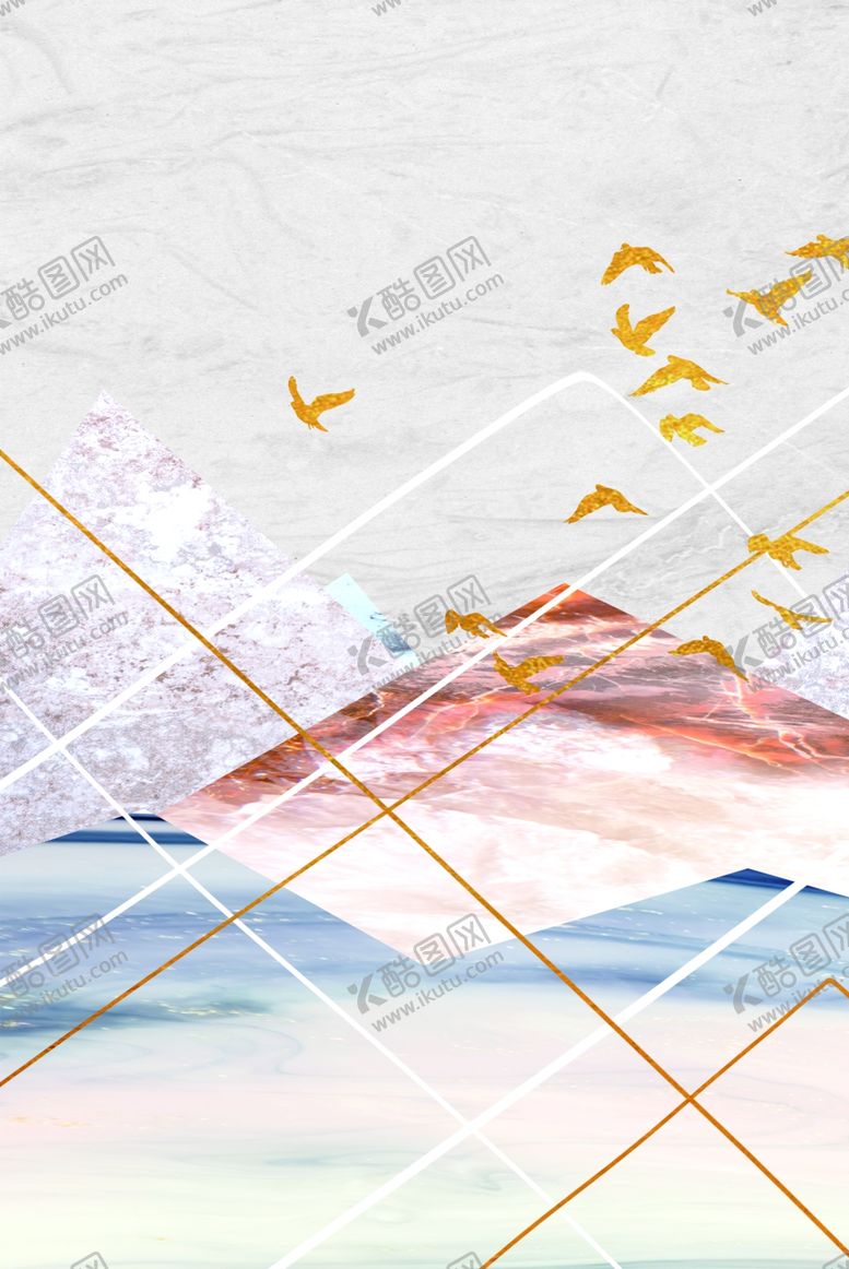 编号：59493409241003102633【酷图网】源文件下载-背景墙装饰画