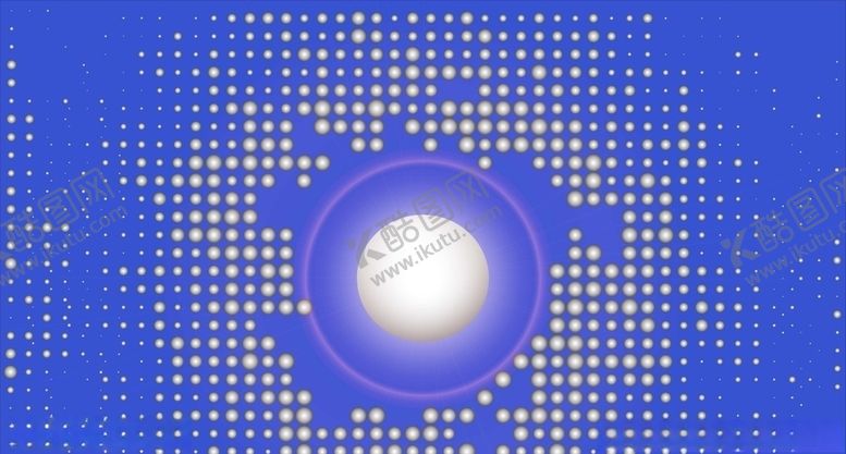 编号：89454109281030592358【酷图网】源文件下载-蓝底科技星球发光素材