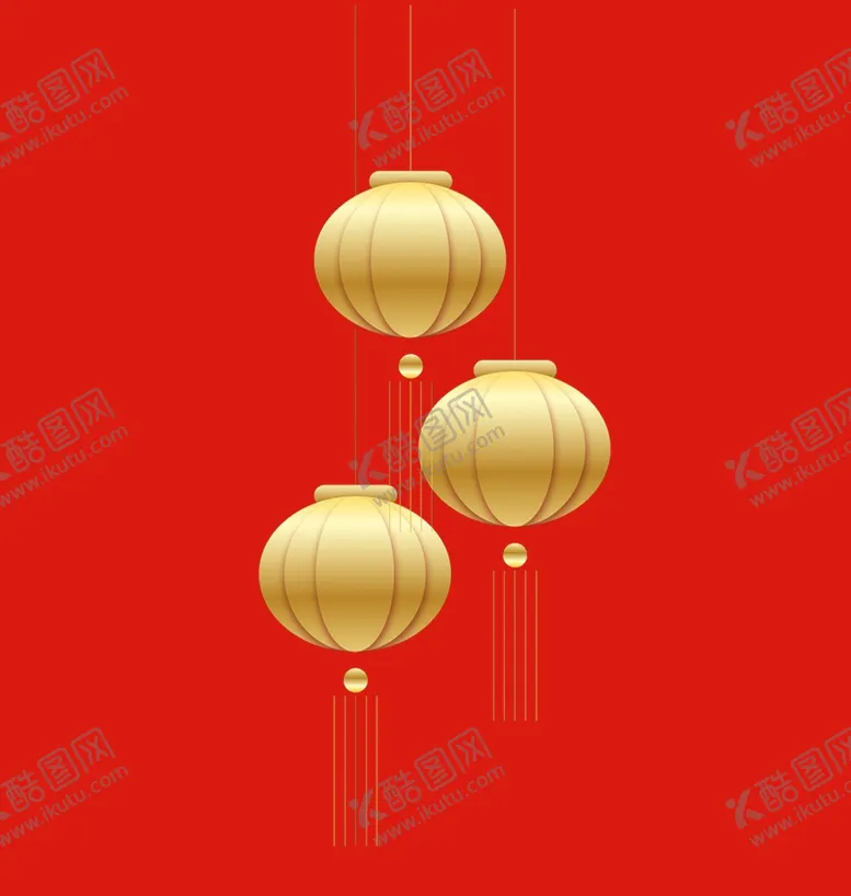 编号：10185502070052365614【酷图网】源文件下载-手绘花灯灯笼