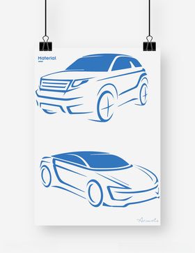汽车LOGO背景轿