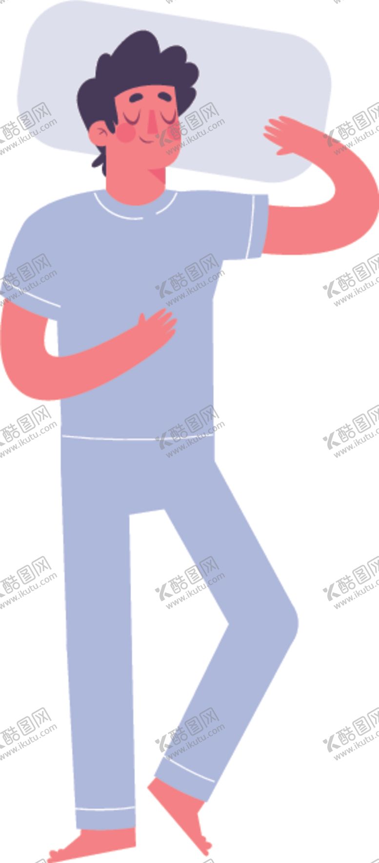 编号：28425807081111357462【酷图网】源文件下载-睡觉姿势