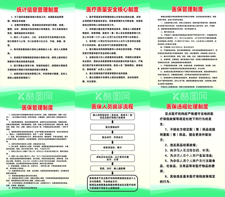 编号：19798611210535507239【酷图网】源文件下载-新版诊所医保卡管理制度