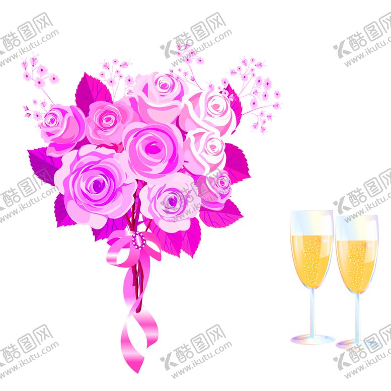 编号：93713306272152126267【酷图网】源文件下载-鲜花装饰