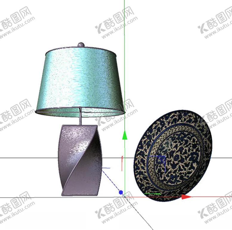 编号：62488402071944589008【酷图网】源文件下载-C4D模型台灯