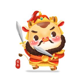 牛卡通形象(239)
