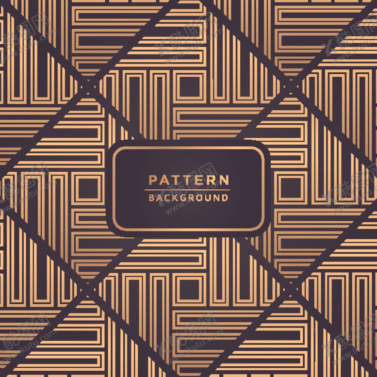 编号：74732709291433236008【酷图网】源文件下载-金色连续花纹