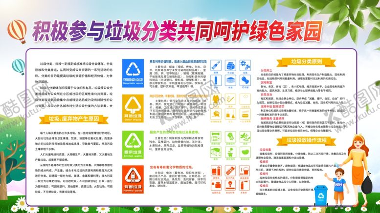 编号：93633706271841154201【酷图网】源文件下载-垃圾分类