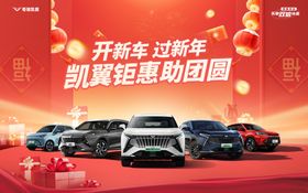 凯翼新年背景