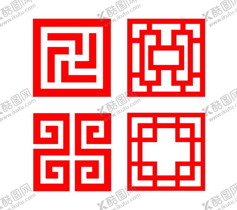 编号：85497609250530031082【酷图网】源文件下载-中式窗格