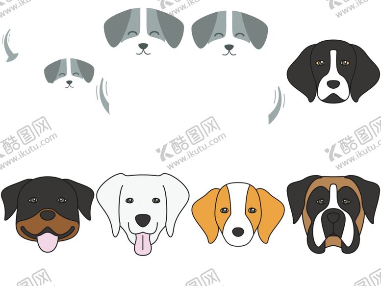 编号：87492609221951167587【酷图网】源文件下载-卡通狗