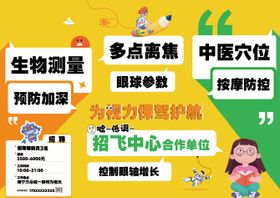 眼镜店海报