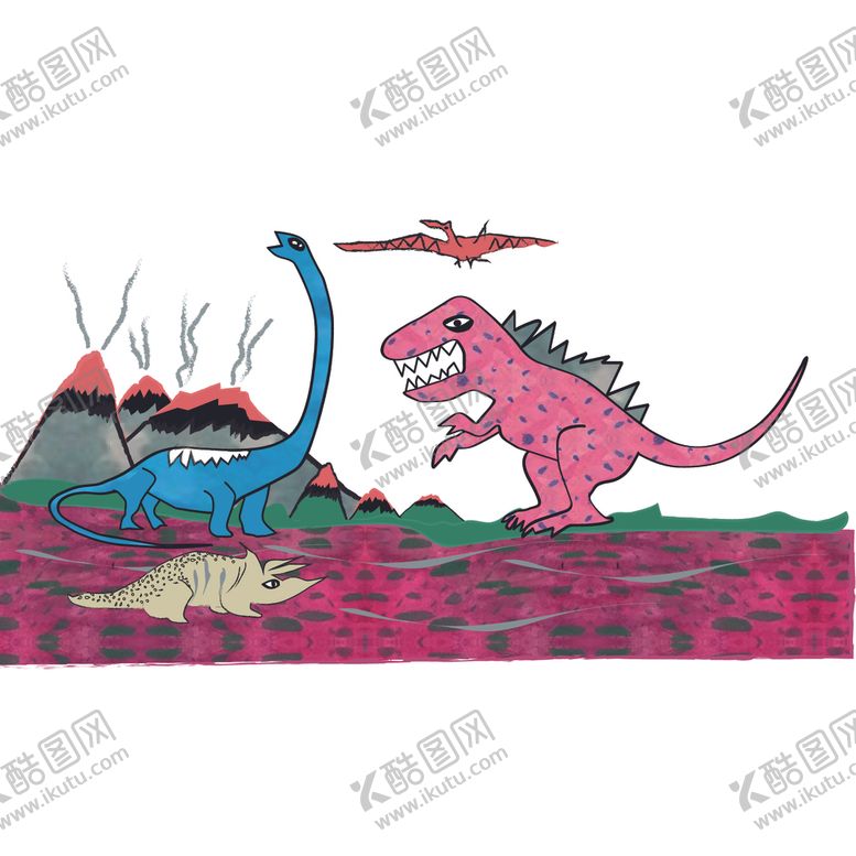 编号：91063407011510582388【酷图网】源文件下载-恐龙