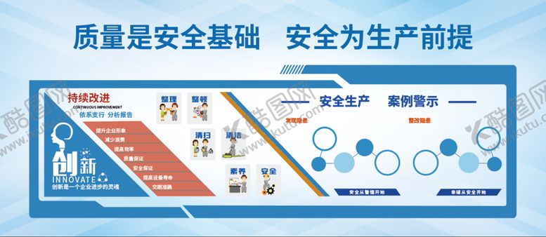 编号：94506309190744416857【酷图网】源文件下载-企业安全生产展板形象墙