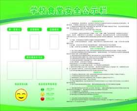 学校食堂管理安全底线八必须