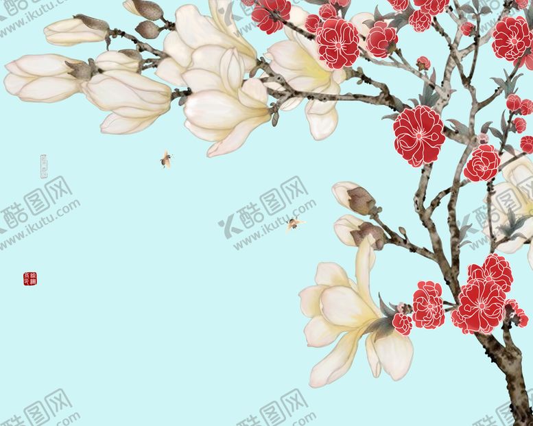 编号：35091810161906152273【酷图网】源文件下载-木棉花朵花卉 